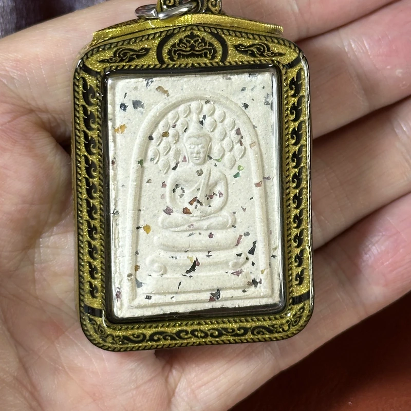Luang Phor Komet · Somdej Gem-Scattered Sacred Powder · Wat Ratchanadda B.E. 2512 · Royal Temple · One-of-a-Kind 2