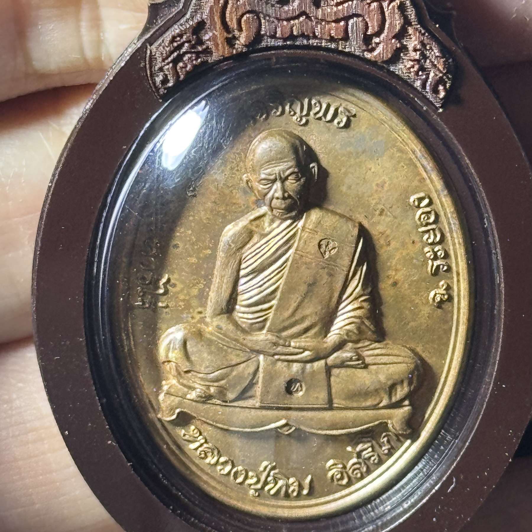 龙婆添 · 拉哈莱寺丨เจริญพรบน自身法相 · 佛历2557年督造 3
