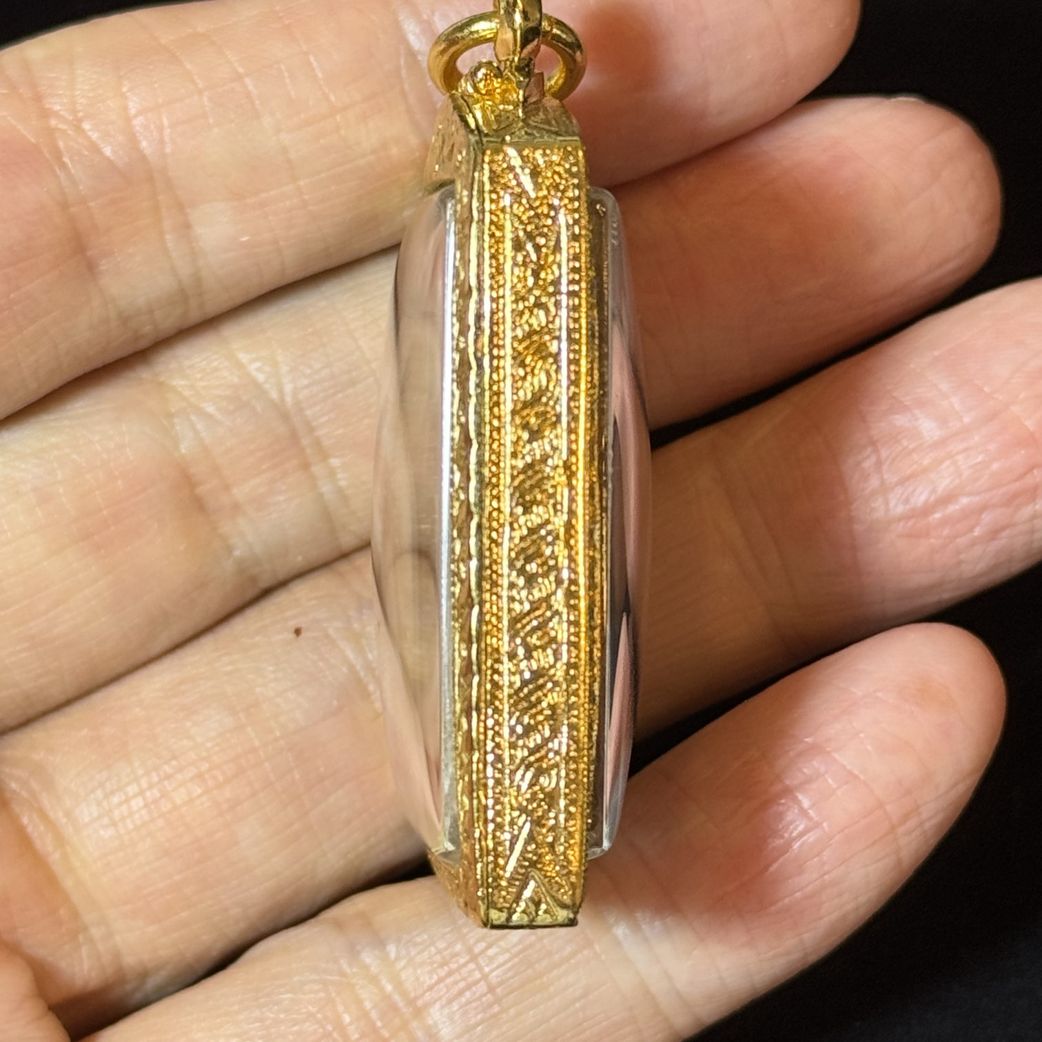 龙婆添 · 拉哈莱寺丨พระสมเด็จชินบัญชร崇迪金刚盔甲版 · 粉末版 · 佛历2559年督造 2