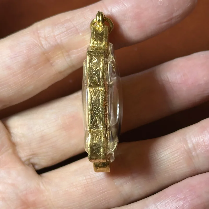 Luang Pu Liew · Phaya Tao Wealth Turtle · Gold-Plated · Wat Rai Taeng Thong B.E. 2560 5