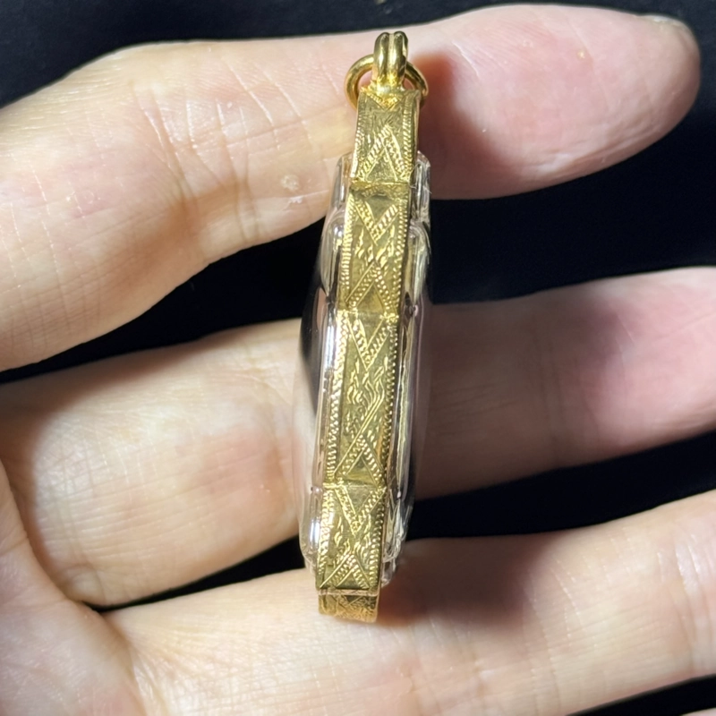 龙婆柳 金钱龟佛牌 Metta Maha Lap 佛历2540年铜质版｜Wat Rai Taeng Thong｜附认证卡 CO01819｜仅此一件 3