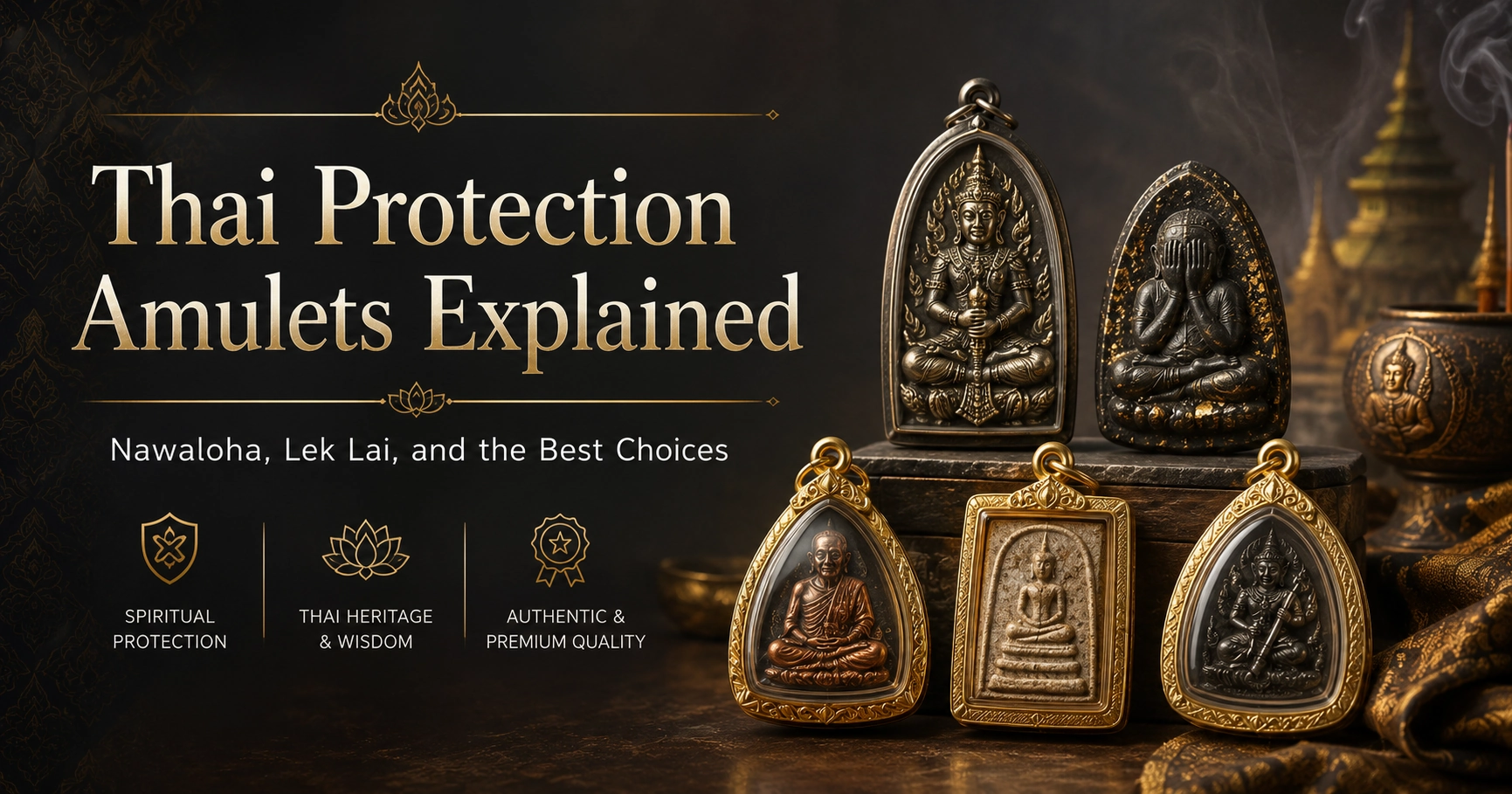 Thai Protection Amulets Explained: Nawaloha, Lek Lai, and the Best Choices