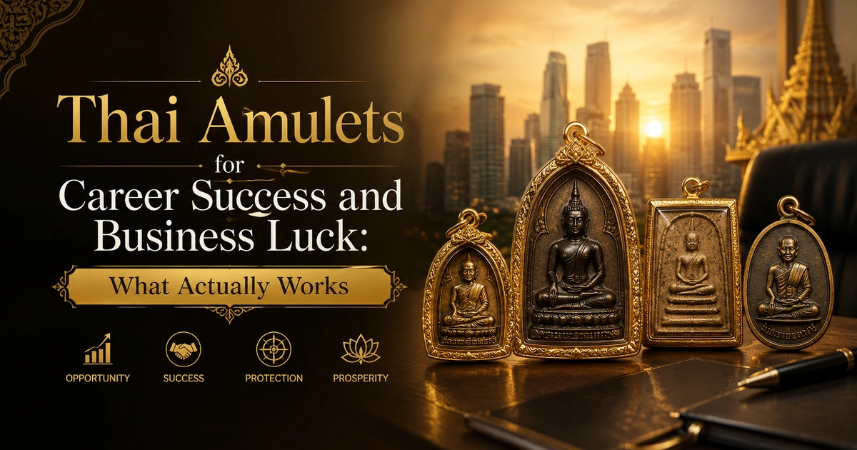 Thai Amulets for Career Success and Business Luck: What Actually Works
